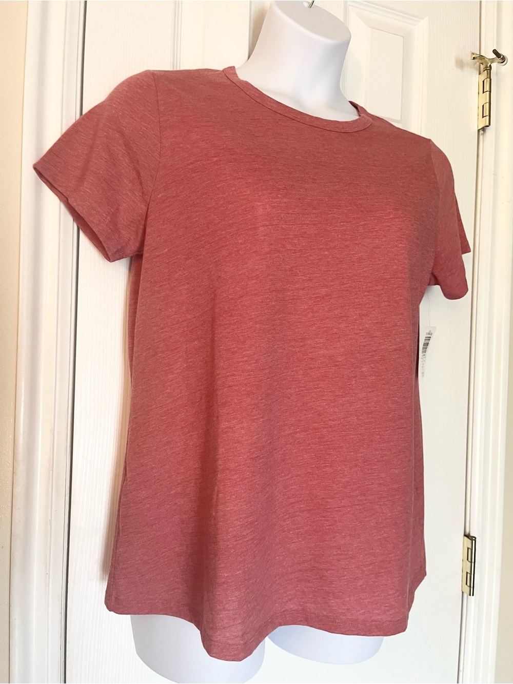 Torrid Rose Heather Short Sleeve Crew Tee